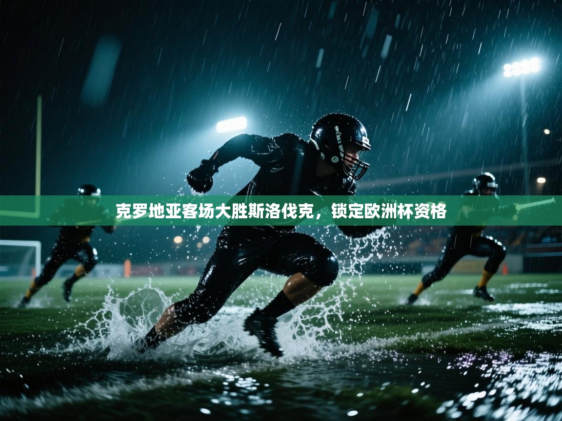 克罗地亚客场大胜斯洛伐克，锁定欧洲杯资格