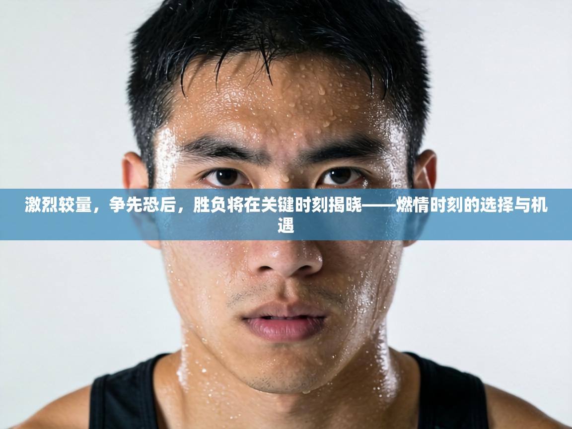 激烈较量，争先恐后，胜负将在关键时刻揭晓——燃情时刻的选择与机遇